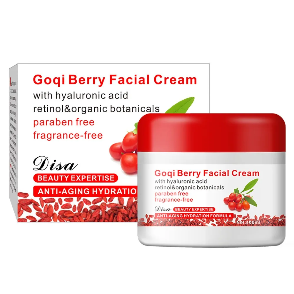 Cremas faciales WolfBerryes, 100ml, esencia de Goji, hidratante, baya de Goqi, cuidado de la piel, matrimonia china, vid, cuidado de espinilleras, cosmético