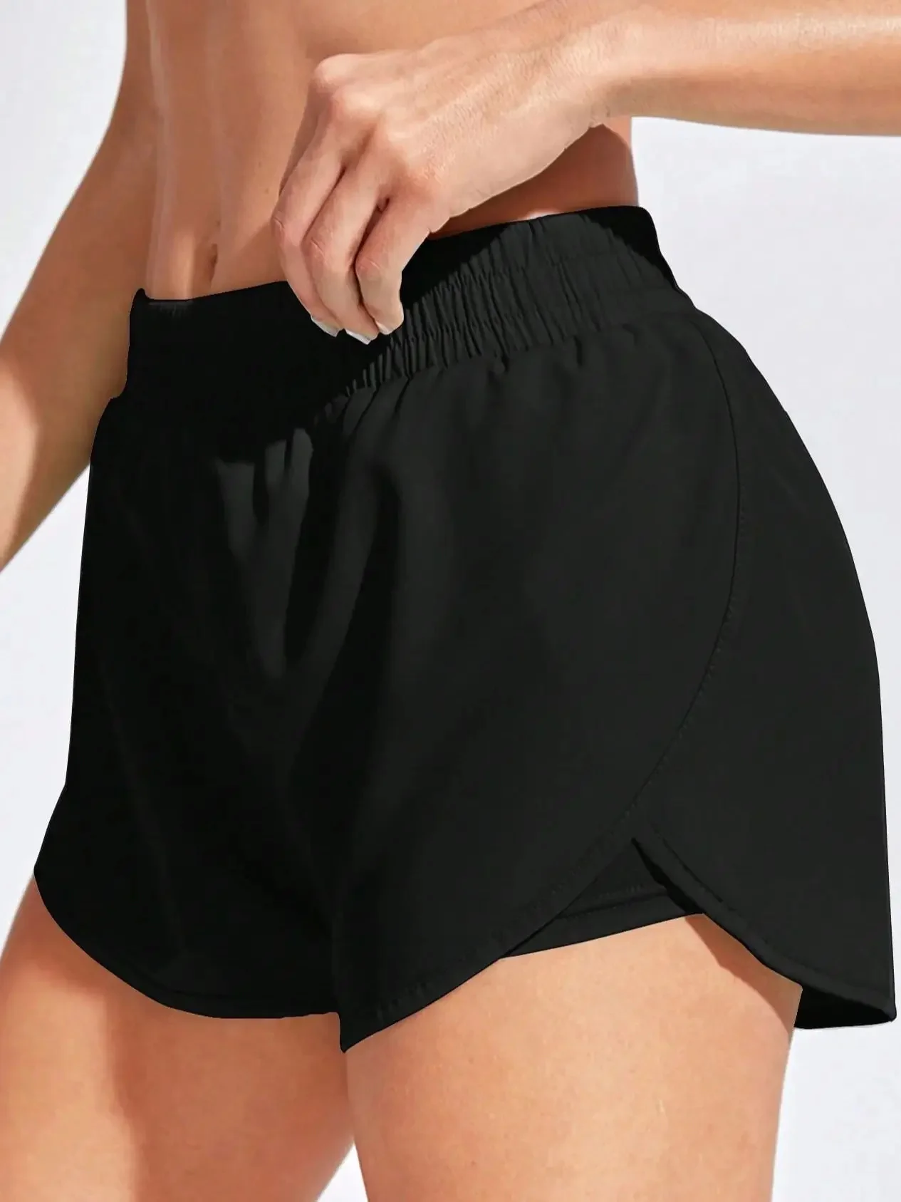 Pantalones cortos de Yoga para mujer, mallas cortas elásticas para entrenamiento y correr, pantalones cortos deportivos para gimnasio, ropa deportiva para Fitness