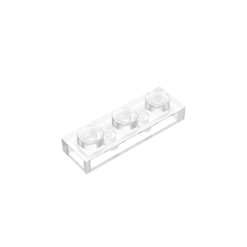 Placa Gobricks GDS-503 1x3 compatible con lego 3623 piezas de bloques de construcción DIY para niños Placa de partículas DIY