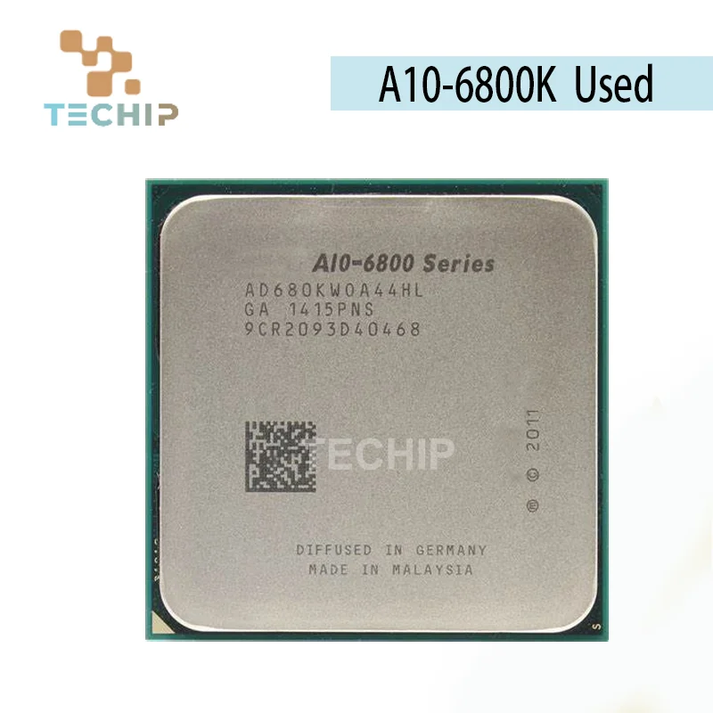 Procesador de CPU de cuatro núcleos A10-Series A10-6800K A10 6800K A10 6800 4,1 GHz AD680KWOA44HL/ AD680BWOA44HL Socket FM2