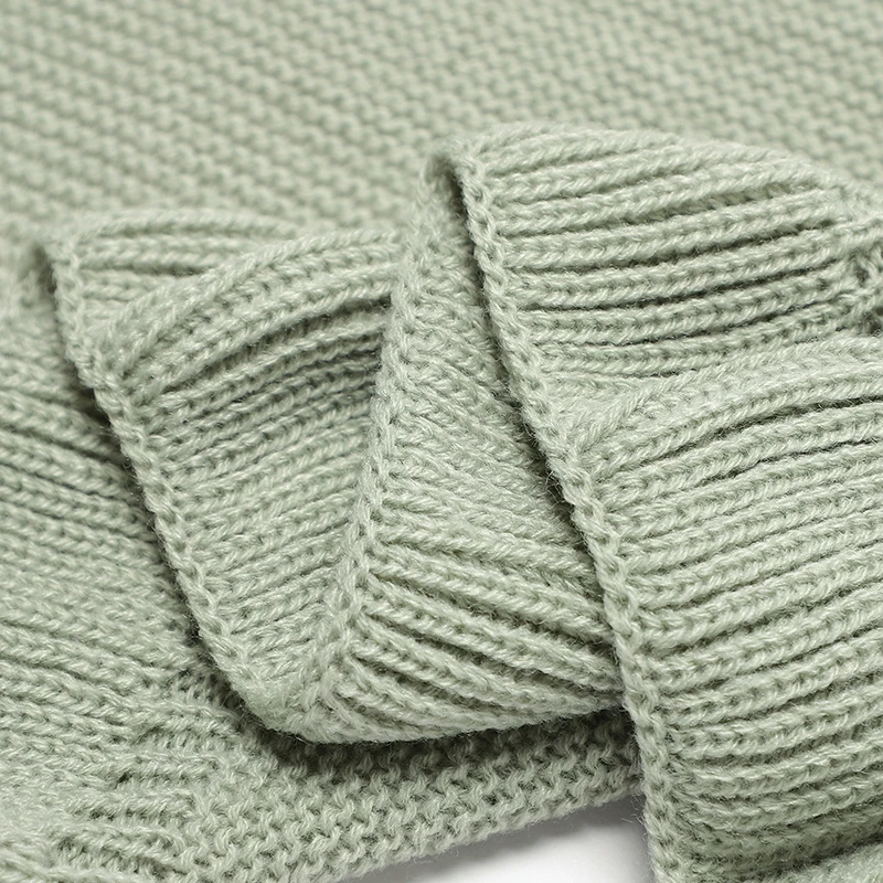 Mantas de punto para bebé, ropa de cama para cuna, edredón para niñas a cuadros, 90x70cm, cochecito para recién nacido, abrigado, volantes lisos a la moda
