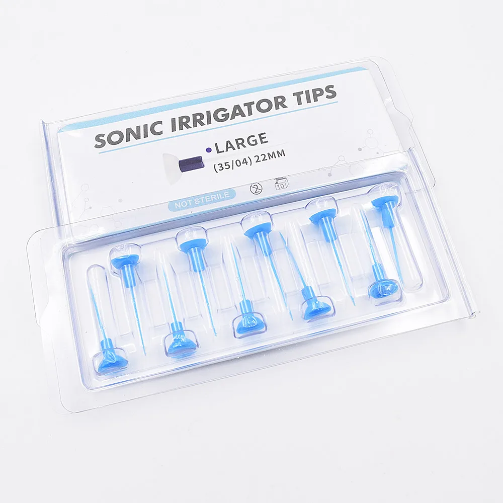 30 puntas de irrigador dental sónico, puntas activadoras sónicas Endo para instrumentos dentales de conducto radicular