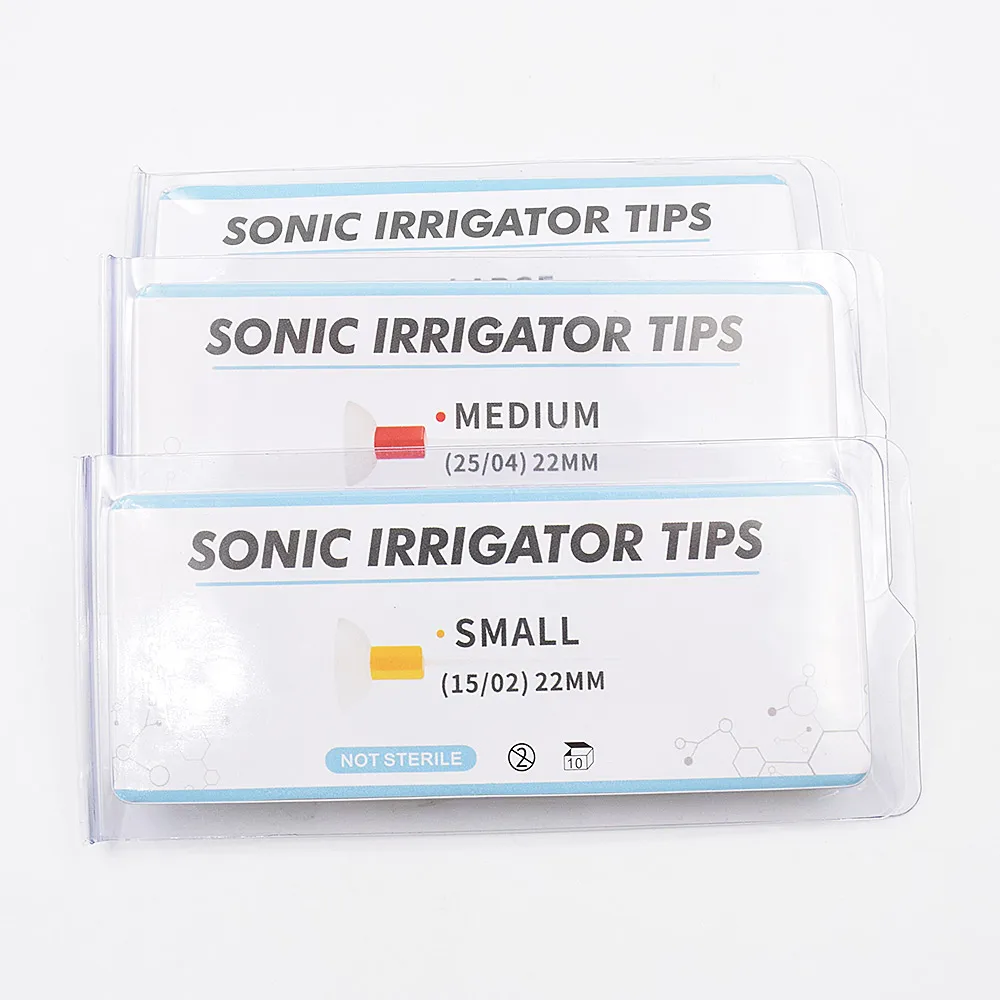 30 puntas de irrigador dental sónico, puntas activadoras sónicas Endo para instrumentos dentales de conducto radicular