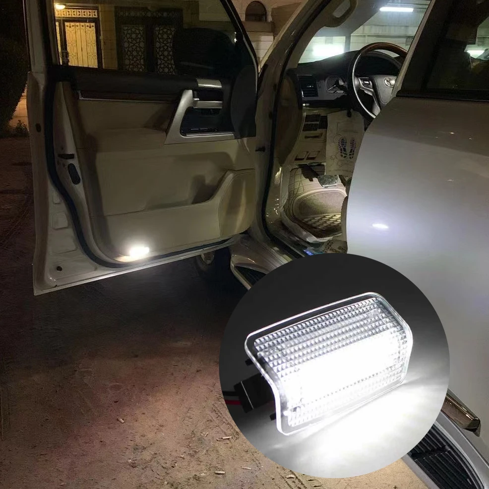 Kits de luces LED para puerta de coche, accesorios para Lexus GX460 LX570 LX470 Toyota Land Cruiser 200 Prado 150 Camry