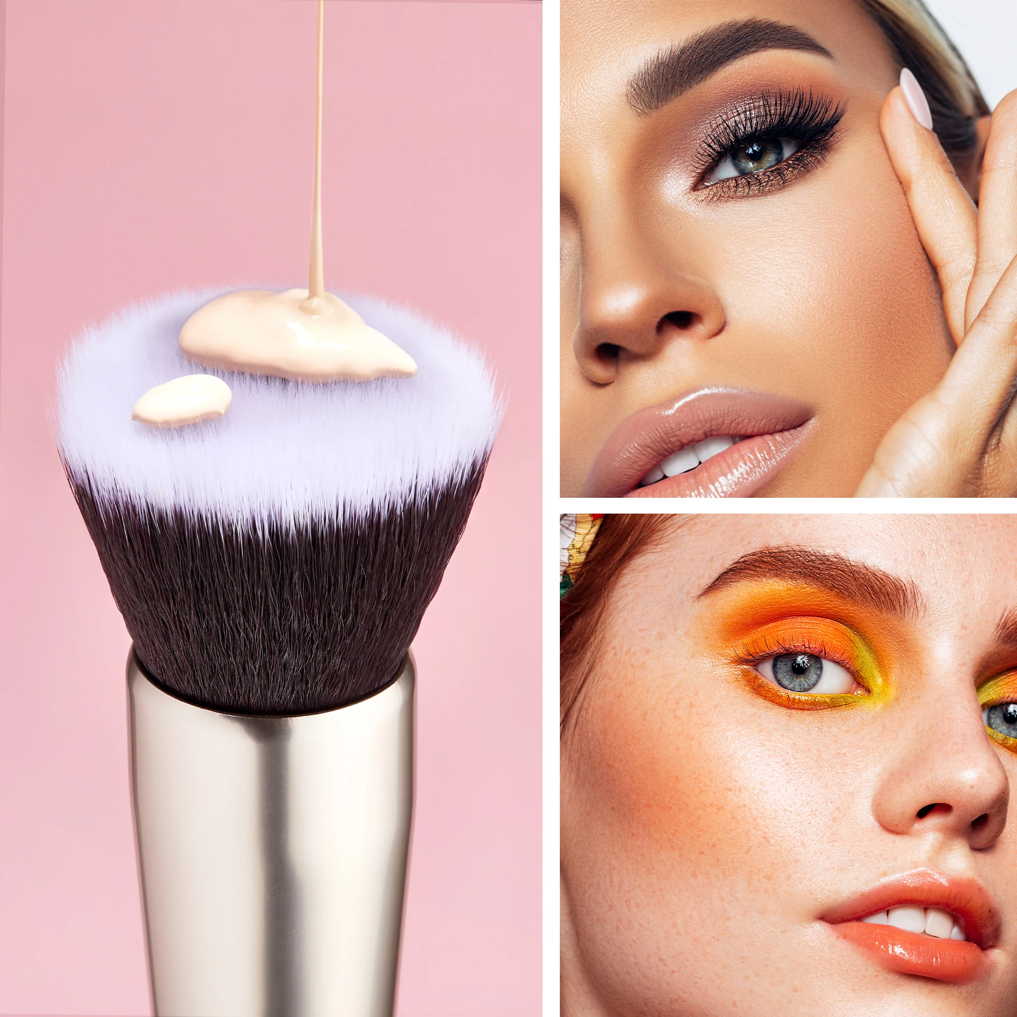 Jessup-Juego de brochas de maquillaje, 15-25 piezas, Natural-sintético, base en polvo, resaltador, sombra de ojos, Pedzle do Makijazu T290
