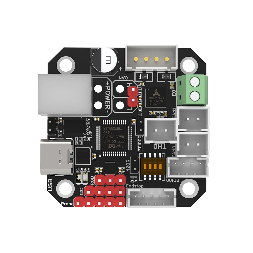 Placa BIGTREETECH EBB36 EBB42 CAN GEN2 compatible con Canbus PT100 para Klipper Hotend HeadTool, motor paso a paso 36, piezas para impresora 3D Ender3
