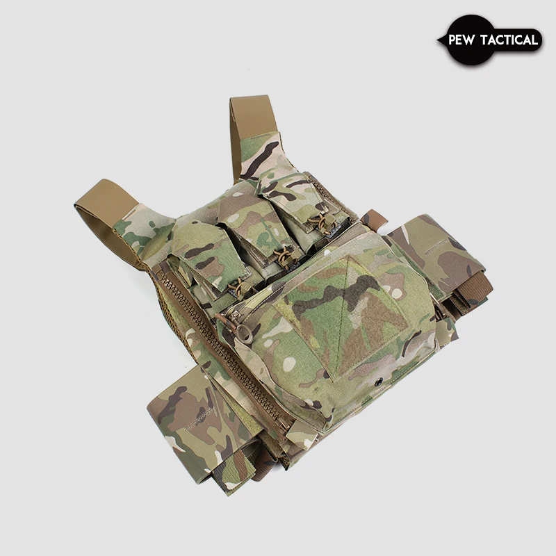 Panel trasero PEW TACTICAL MOLLE con cremallera Kit FCSK3.0 Airsoft UA46