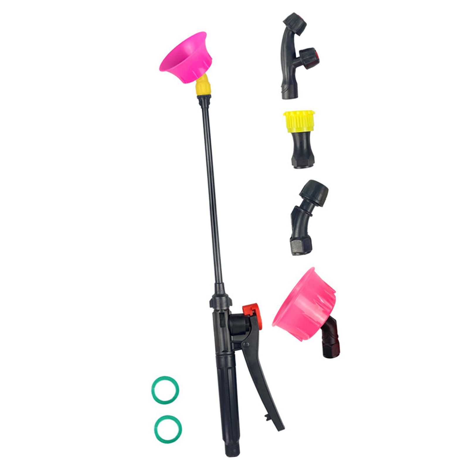 Sprayer Rod Adjustable Telescopic High Pressure Nozzle and Handle for Outdoor Tree Watering Hanging Plants Shrubs Plants
